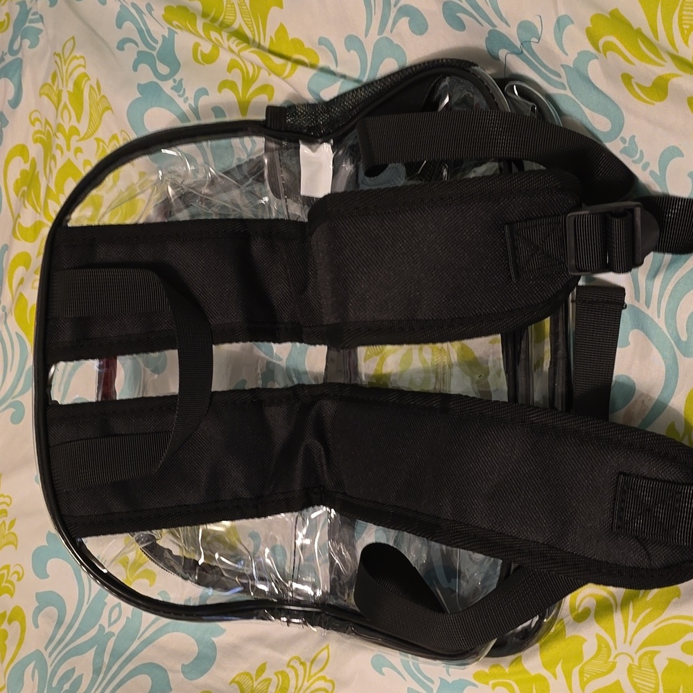 Stadium Approved Clear Mini Backpack Heavy Duty T… - image 3
